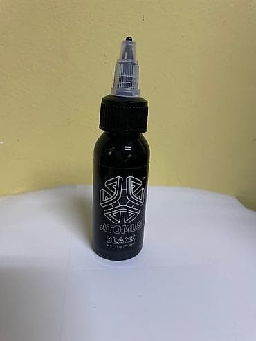 Nail care: INTENZE Zuper Black – profesionalna crna tetovažerska boja - — 8