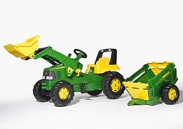 Traktor J.D. sa prikolicom i utovarivačem – Rolly Toys Šifra