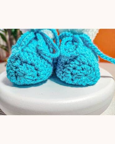 Children's Items: Slipper booties, Size - Pre-walking — 6