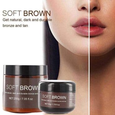 četka za bradu od veprove dlake: Cena 1200 dinara Naziv proizvoda: Prirodna krema za tamnjenje — 10