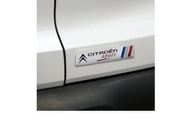 Tuning oprema: Samolepljiva metalna pločica - CITROEN SPORT Dimenzije pločice su — 7