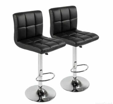 barske stolice uradi sam: ﻿Potpuno nove barske stolice. Moderan dizajn, stabilno postolje! Siva — 1