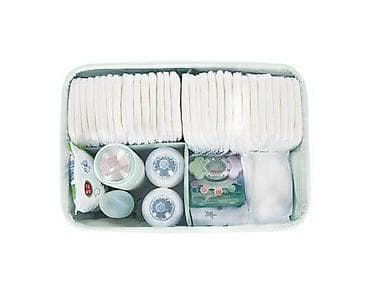 KIKKA BOO Korpa organizator za pelene “Bear with Me” – mint (šifra