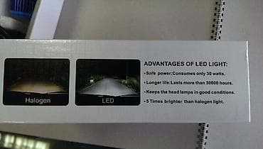 fiat bravo 2: LED SIJALICE H4 CANBUS SET | LED Headlight Bulb COB Chip,30w,3600lm — 5