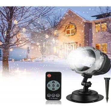 LED Projektor za Sneg NOV Snezne Pahulje za Novogodisnje i Bozicne — 4