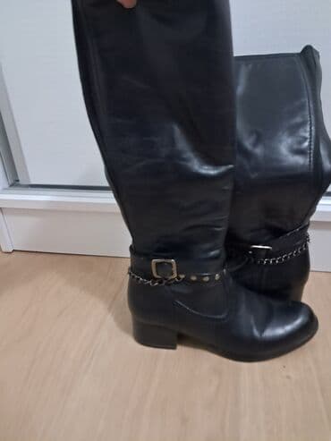 prsluci od jagnjece koze: High boots, 37 — 1