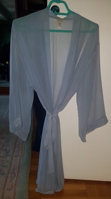 helanke sa trakom oko stopala: S (EU 36), Used, color - Light blue — 1