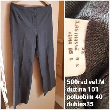 drzac za pantalone: M, Drugi kroj pantalona — 4