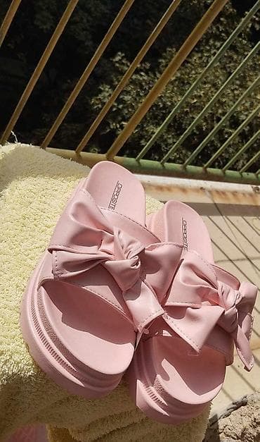 kozne papuce zenske: Papuče 40, bоја - Roze — 3