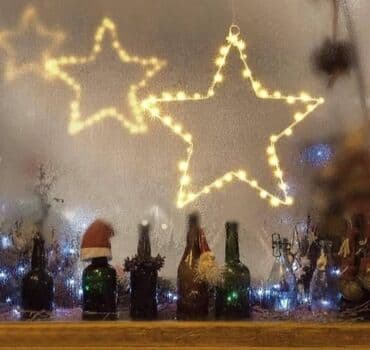 prekrivaci za namestaj: Lampice za jelku, bоја - Žuta, Novo — 3