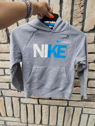 nike tech fleece za devojcice: Nike dečiji duks s kapuljačom - Veličina: S (128–140 cm), odgovara — 2