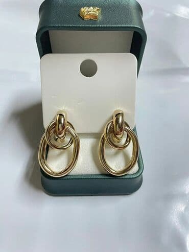 torba za plazu: Set: Minđuše, Materijal: Biser — 3