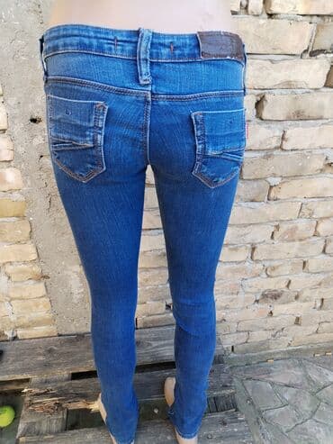 pantalone elipsa: 26, 36, Cotton, Regular rise, Other model — 5