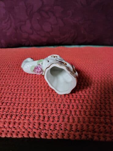 solje zajecar: Figura nova tkz opanak,Zajecar porcelan 70te. Figura,vazica nova — 8