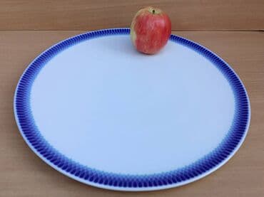 Ostali predmeti za umetnost i kolekcionarstvo: Lux VELIKI server Kobalt HUTSCHENREUTHER LUX, Veliki server poznate — 1