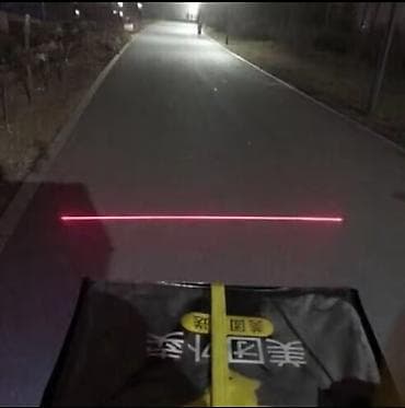 zadnje stop svetlo: Auto lasersko magleno svetlo – crvena bezbednosna linija Opis: - — 3
