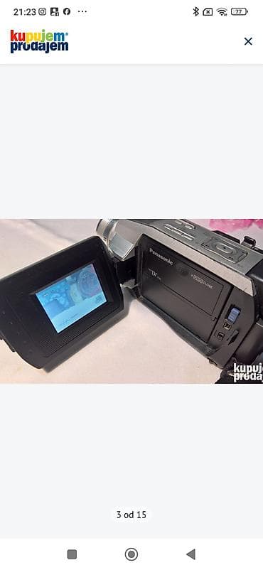 daljinski za tv sony: Panasonic miniDV kamkorder sa preklopnim LCD ekranom - Format — 3