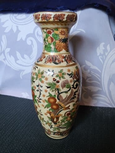 porcelanske solje za caj: Vaza, bоја - Šareno, Novo — 10