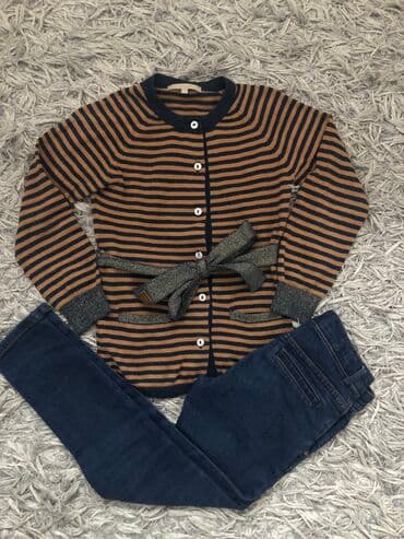 zimske pantalone za devojcice: Set: Trousers, Sweater, 110-116 — 1