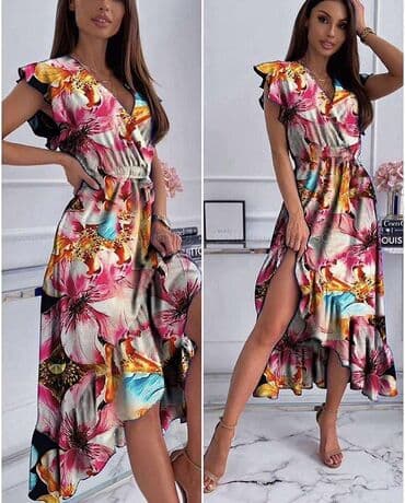 srebrna haljina kakve cipele: Color - Multicolored, Other sleeves — 3
