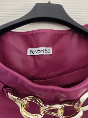 Women's Clothing: Favoritti, L, Single-colored, color - Purple — 3