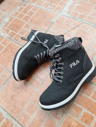 Slippers: High boots, FILA, 39 — 1