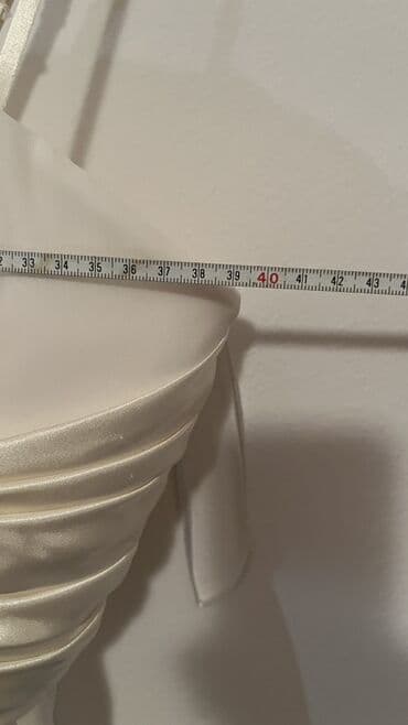 bajkerska jakna sa krznom: L (EU 40), color - White, Evening, With the straps — 5