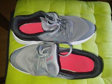 papuce sa prirodnim krznom: Nike, 40, bоја - Siva — 4
