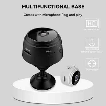 wifi smart camera abq a6: Cena 1.950 dinara Mini WiFi KAMERA Kamera sa senzorom pokreta — 5