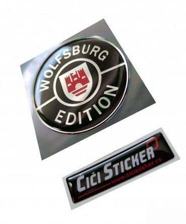 torbe b: Wolfsburg - Stiker - 1475 📌 Opis: Samolepljivi stikeri izradjeni od — 2