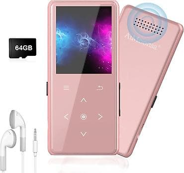 aparat za sendvice lidl: MP3 plejer sa Bluetooth 5.2 i 32GB memorije (pink) – masivan prostor — 1