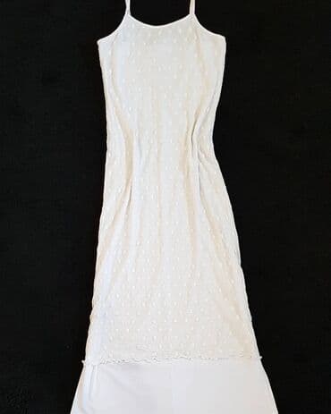 haljine c a: M (EU 38), color - White, Evening, With the straps — 1