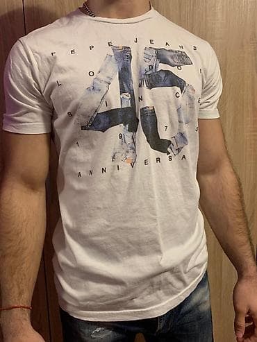 muške šuškave trenerke: Pepe Jeans-Original-muska majica u L velicini — 1