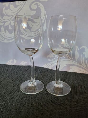plastične čaše 0 2 cena: Case nove,vintaz za dvoje za vino,francuske. Case za vino,sve na — 6