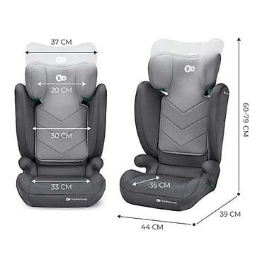 KINDERKRAFT AUTOSEDIŠTE I-SPARK i-Size GREY (Šifra: KCISPA00GRY)