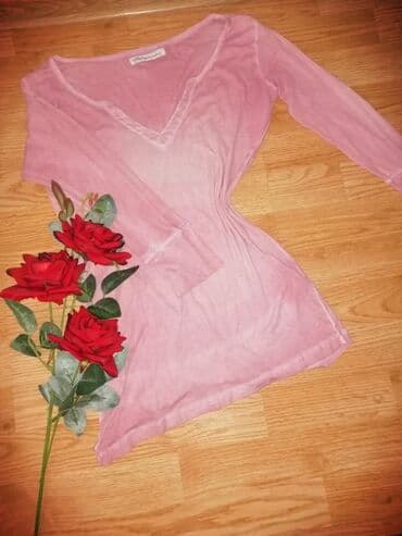 elegantni kompleti sa pantalonama: C&A, S (EU 36), M, L, Pamuk, Sa ilustracijom, bоја - Roze — 2