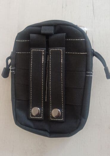 guci torbe: Muška torbica za struk / kaiš – crna, višenamenska Praktična i — 5