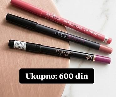 Set od 3 olovke za usne: - Essence Soft & Precise Lip Pencil –