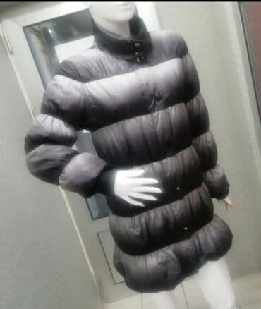 kaput od poliestera: Ženska zimska jakna – puf model do sredine butina - Boja — 2