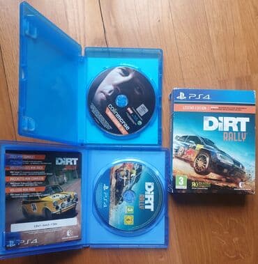 playstation 3 igrice: PS4 playstation video igrica  Dirt RALLY game, originalna, baš malo — 2
