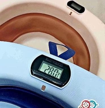 ugaona traka za kadu: Sklopivi set za kupanje bebe (4 u 1) koji štedi prostor. Sadržaj seta — 3