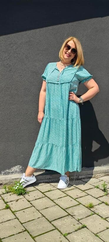 amc haljine outlet: Haljina 2400din Veličine L/XL i XL/2XL Model pogodan za punije dame — 3