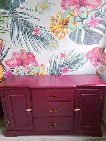 Stolice: Stilska komoda Fuchsia Elegantna komoda – unikatno restauriran komad! — 9