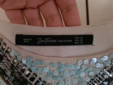 haljina ravnog kroja: Zara M, bоја - Šareno, Koktel, klub, Na bretele — 2