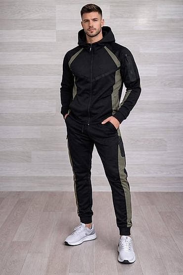 nike tech fleece l: Trenerka Nike, bоја - Crna — 6