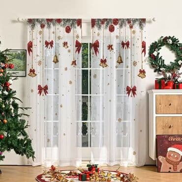 ogledalo po meri cena: Novogodišnje zavese Cena 1700din/2kom kao na slici Poručuje se — 10