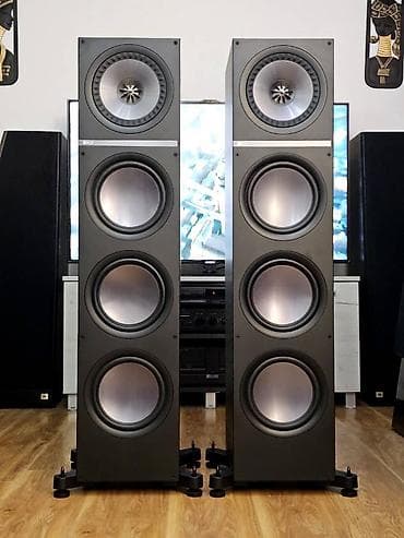 zvucnici veliki: KEF Q950 – par podnih zvučnika - Serija Q, tro-sistemska — 4