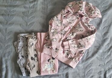 dugi dzemperi sa kapuljacom: Paket: Majice, Za devojčice, uzrast: 3 godine — 5