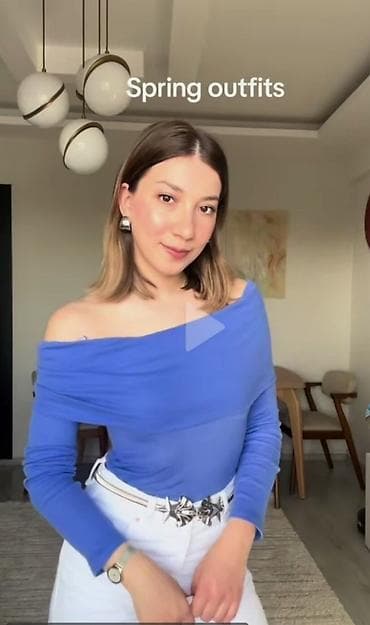 Zara top vel. S – prolećni model s otkrivenim ramenima - Kroj