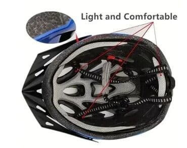 Oprema za bicikliste: Kaciga - lagana od 58-62cm Ima točkić za podešavanje veličine Urađena na lalafo.rs — 3 Oprema za bicikliste: Kaciga - lagana od 58-62cm Ima točkić za podešavanje veličine Urađena — 3